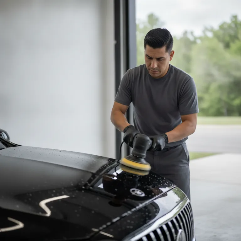 Detalhe Automóvel serviço em Piraquara
